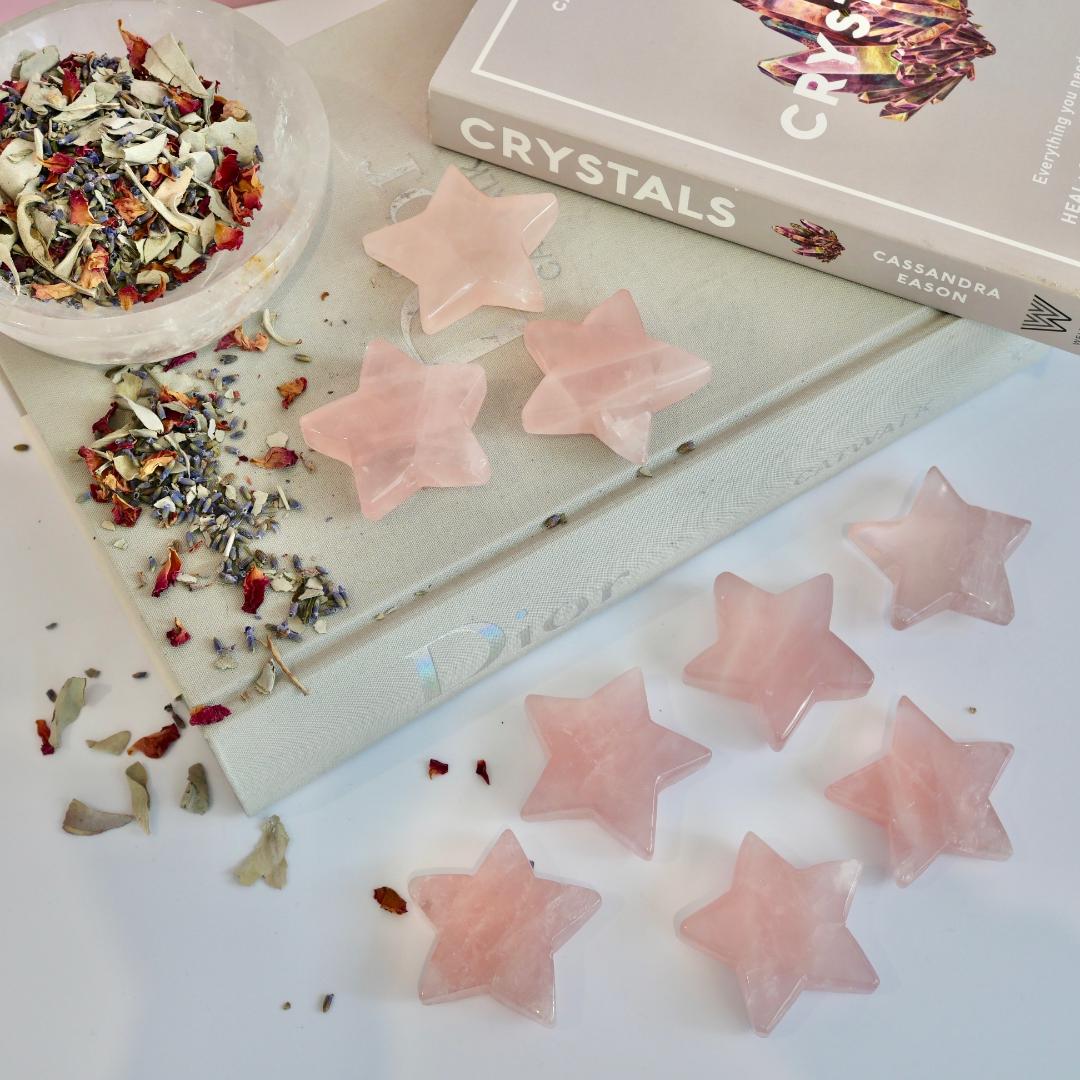 Rose Quartz Stars