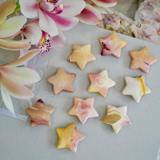 Mookaite Mini Stars