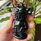 Obsidian Labubu with Stitch Hat