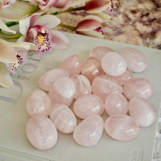 Rose Quartz Tumbles