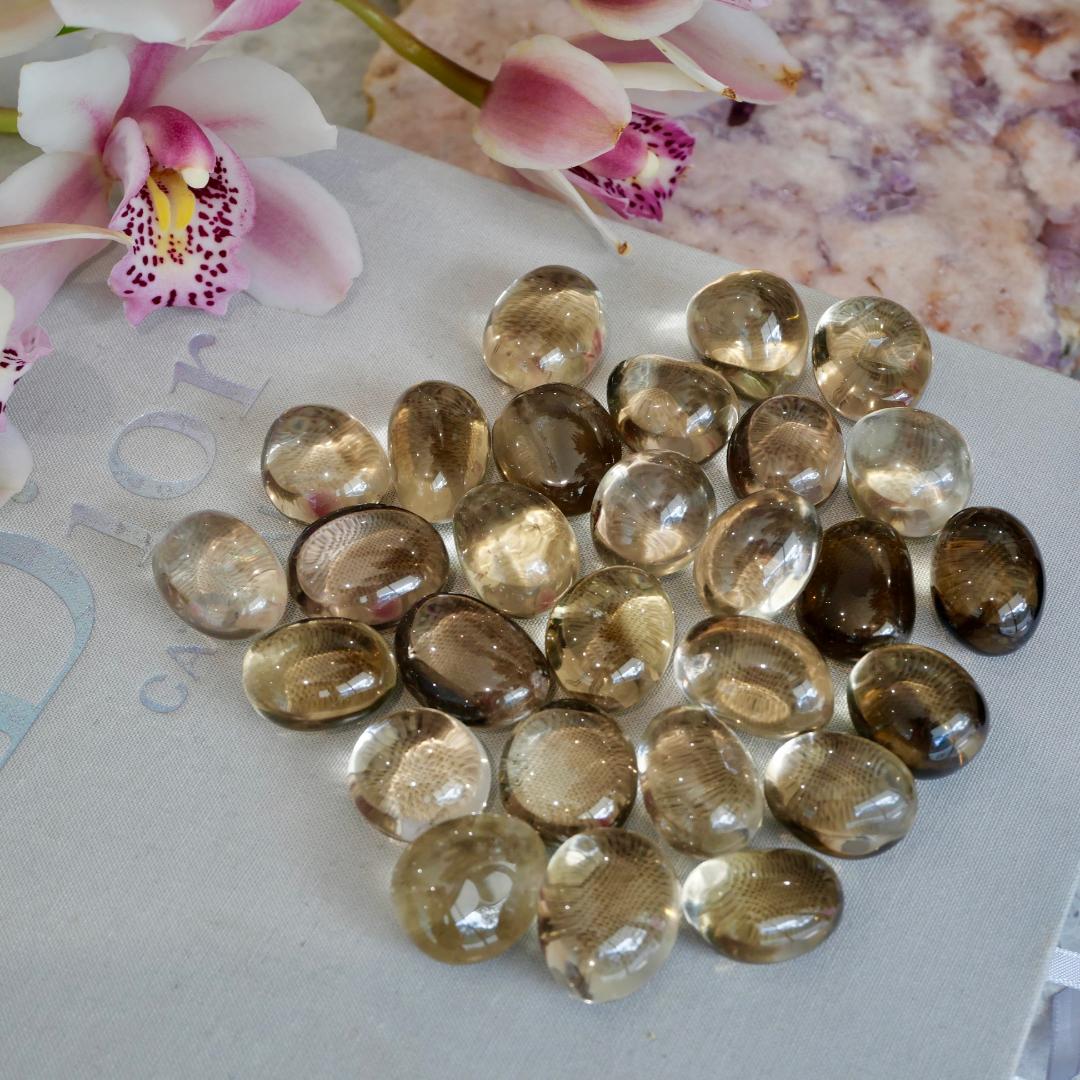 Smokey Citrine Tumbles