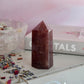 Strawberry Quartz Tower No 379