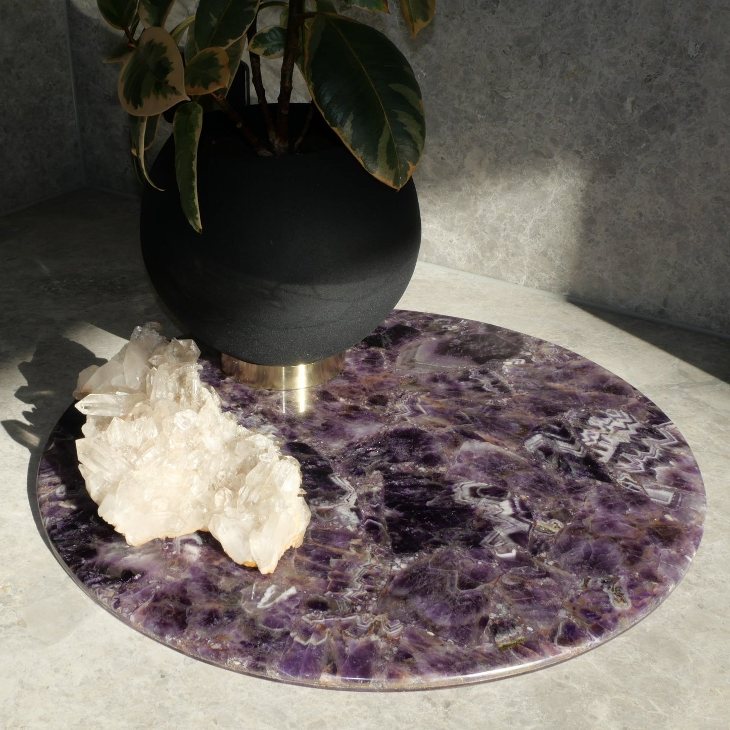 Amethyst Round 450mm Platter