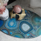 Blue Agate Oval Platter