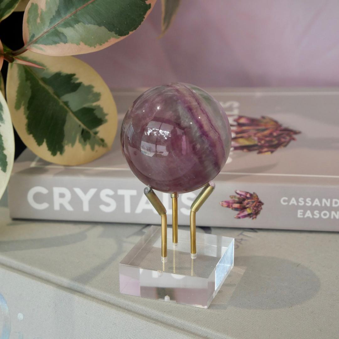 Candy Fluorite Sphere No 100