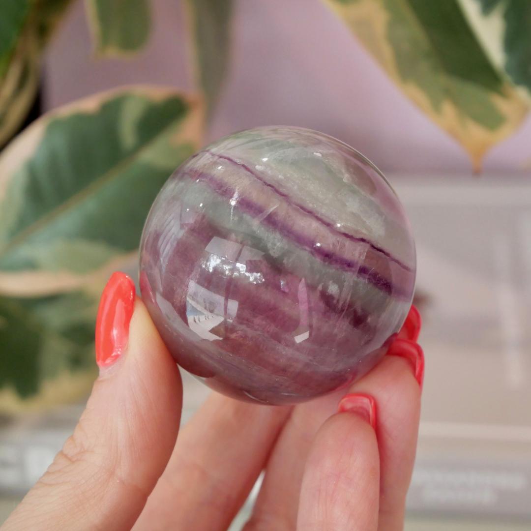 Candy Fluorite Sphere No 100