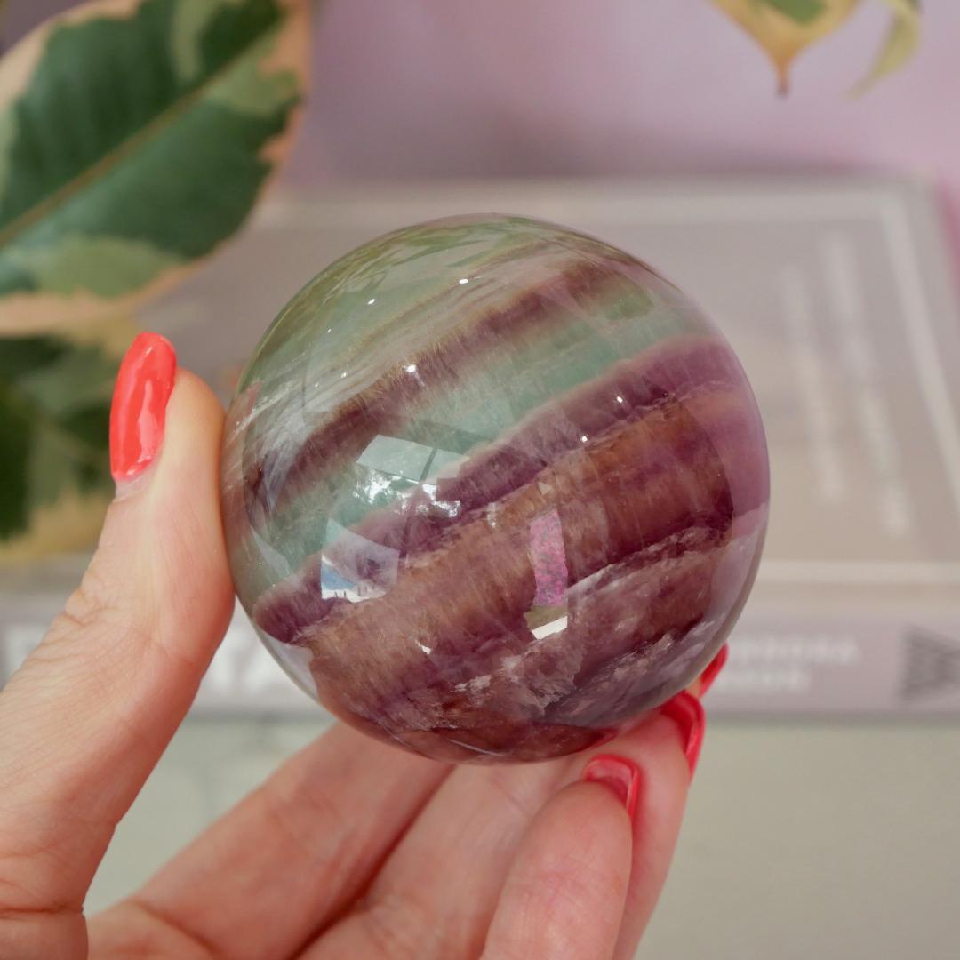 Candy Fluorite Sphere No 101