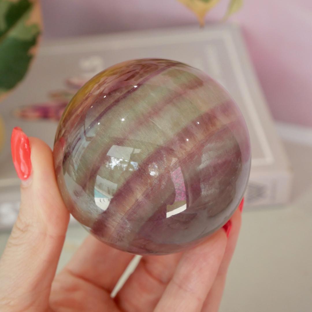 Candy Fluorite Sphere No 102