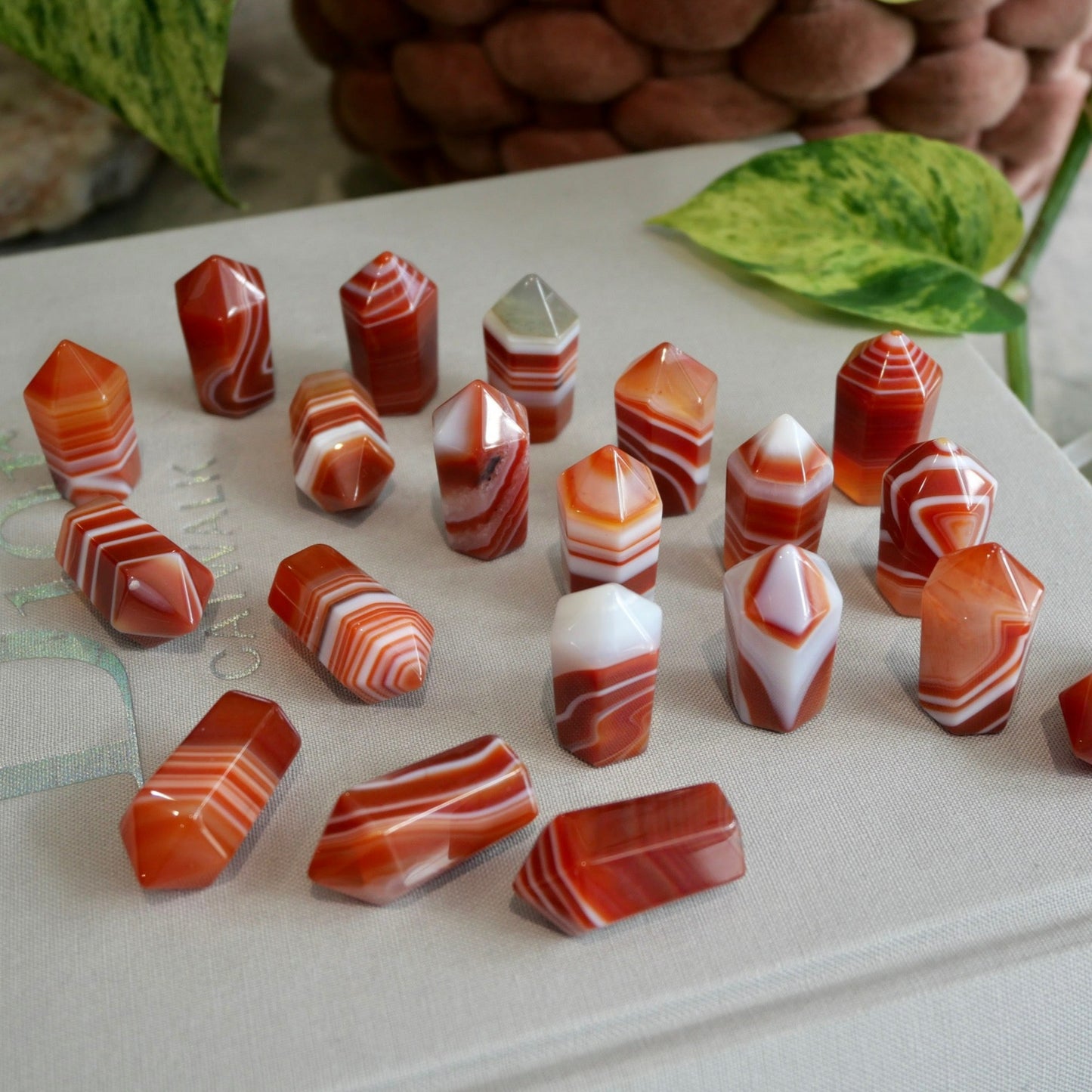 Carnelian Mini Towers