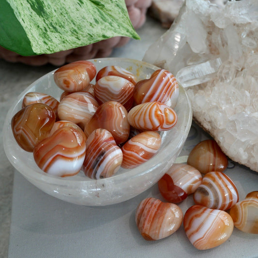 Carnelian Small Hearts