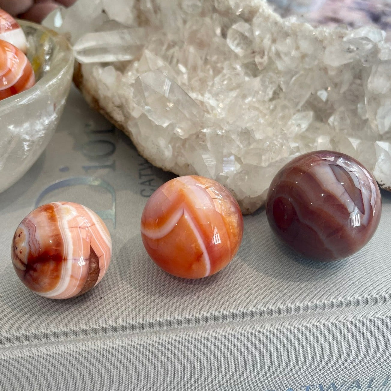 Carnelian Spheres