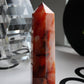 Carnelian Tower with Quartz No 107