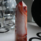 Carnelian Tower with Quartz No 107