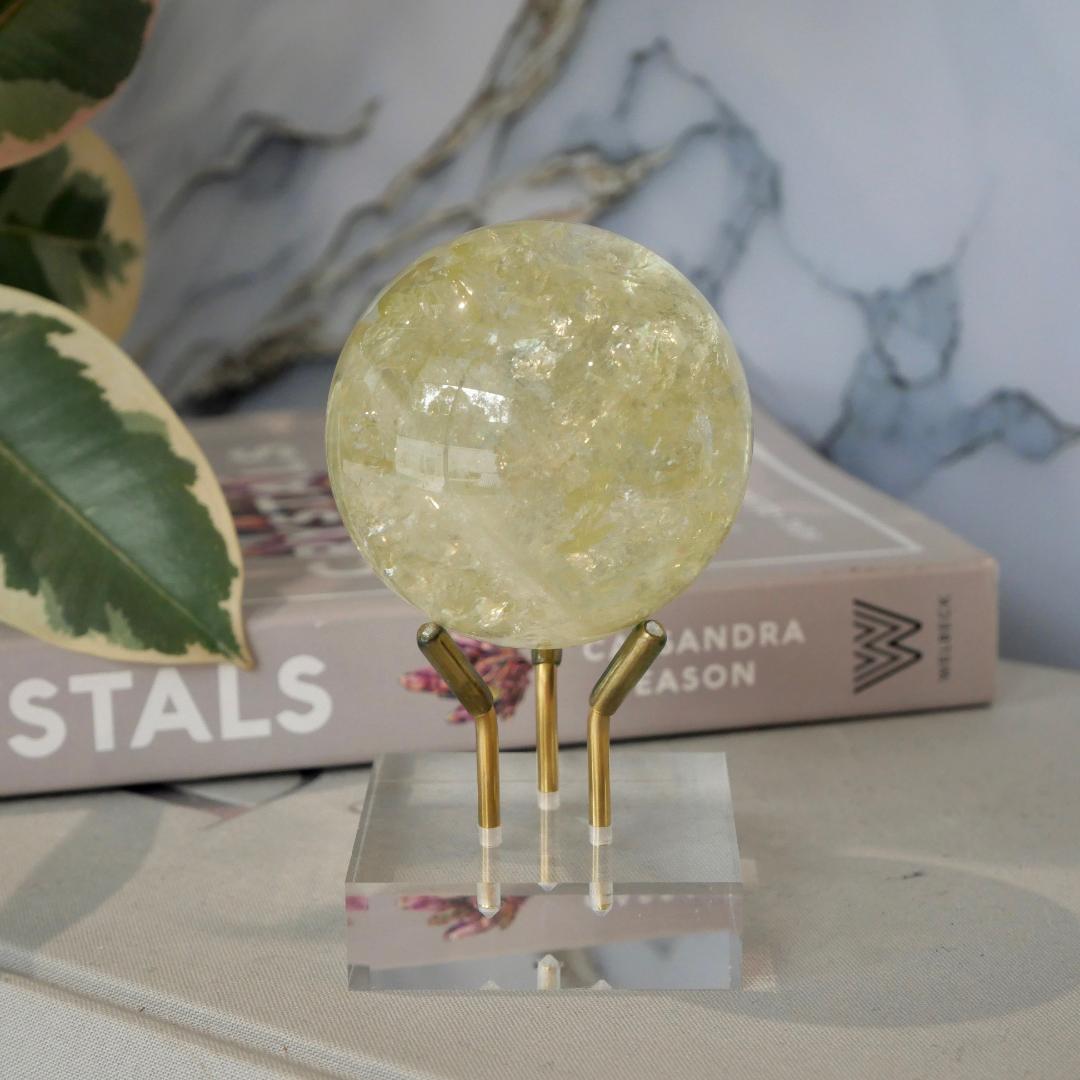 Citrine Sphere No 24