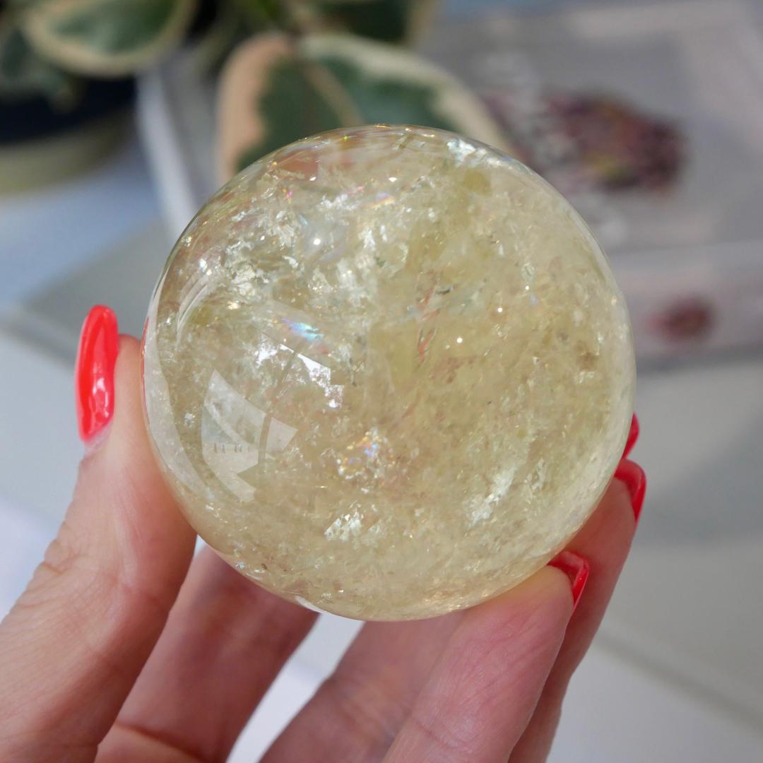 Citrine Sphere No 24