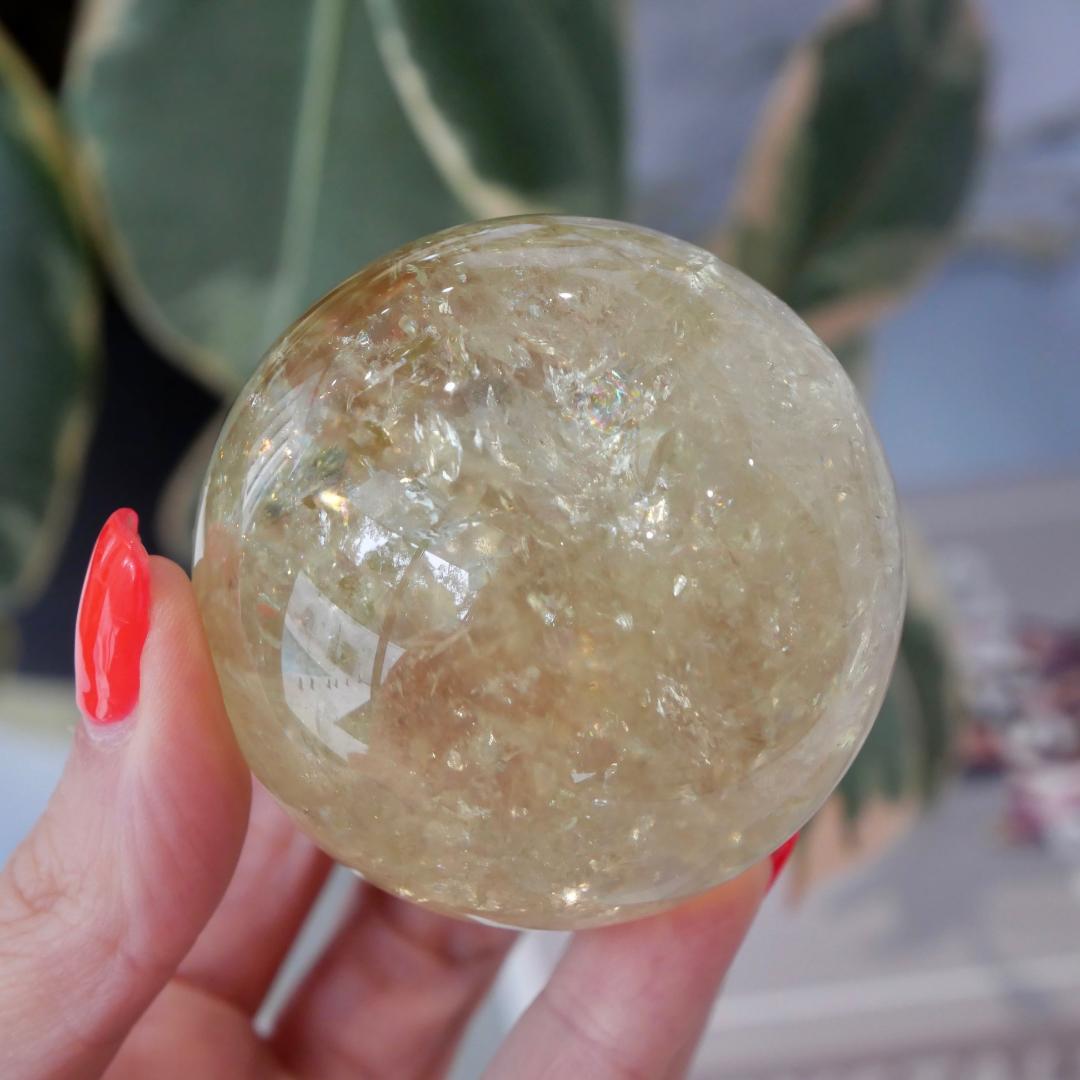 Citrine Sphere No 25