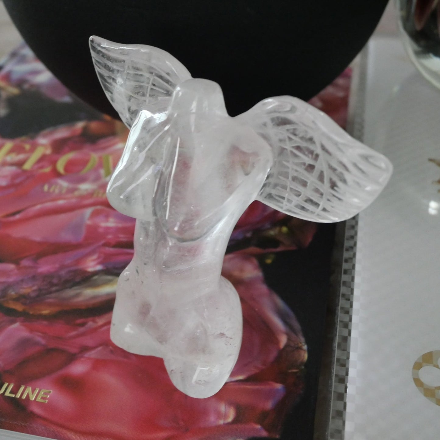 Clear Quartz Goddess Angel