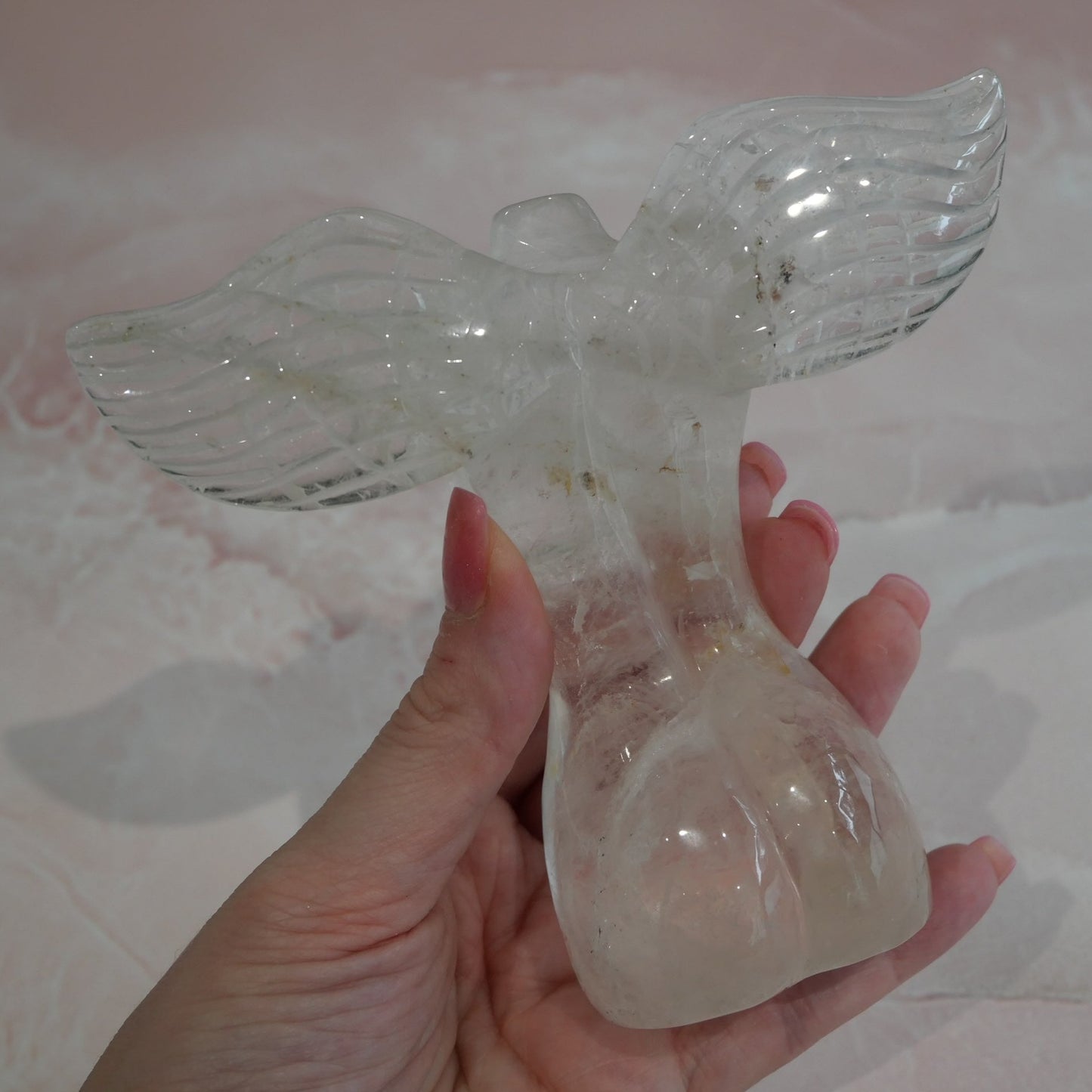 Clear Quartz Goddess Angel