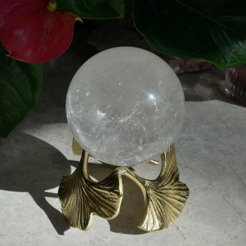 Clear Quartz 92mm Sphere No 21