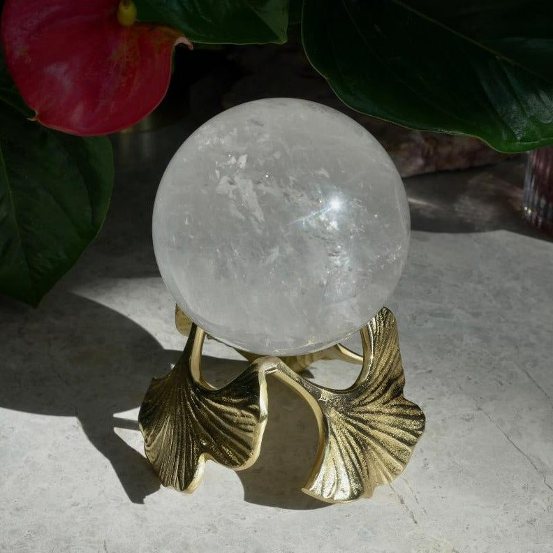 Clear Quartz 92mm Sphere No 21