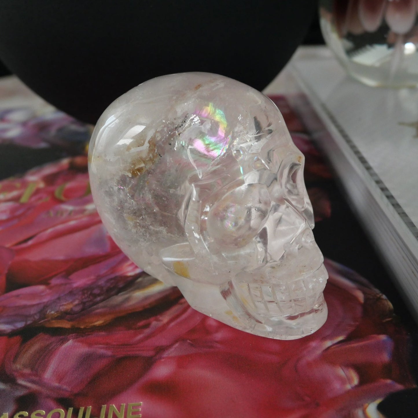 Clear Quartz Skull No 306