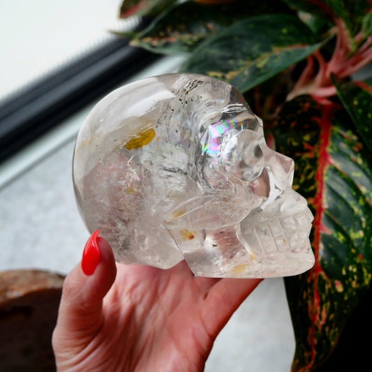 Clear Quartz Skull No 306