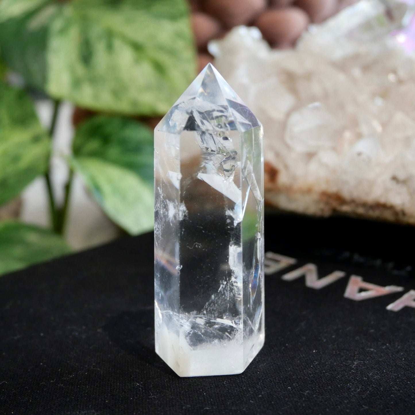 Clear Quartz Rainbow Tower No 116