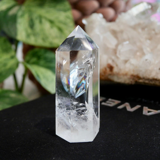 Clear Quartz Rainbow Tower No 118