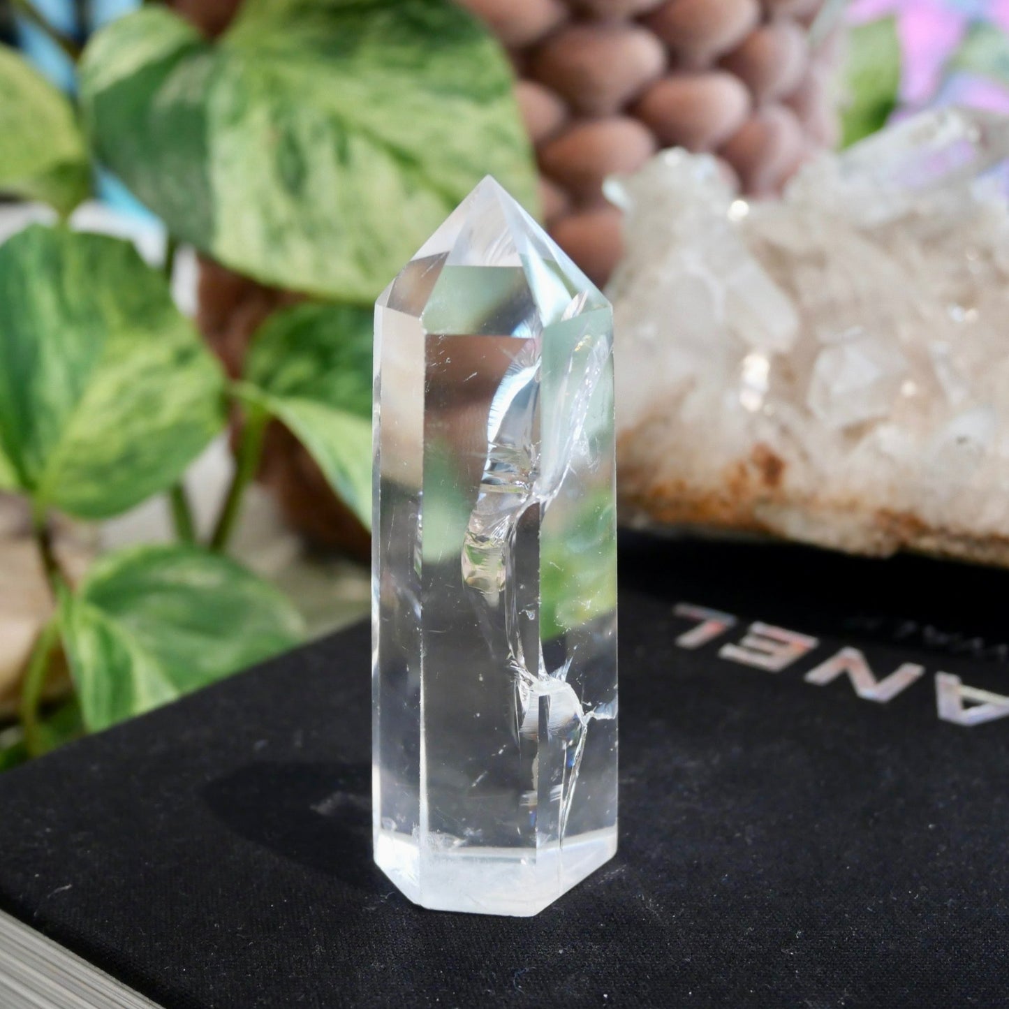 Clear Quartz Rainbow Tower No 123