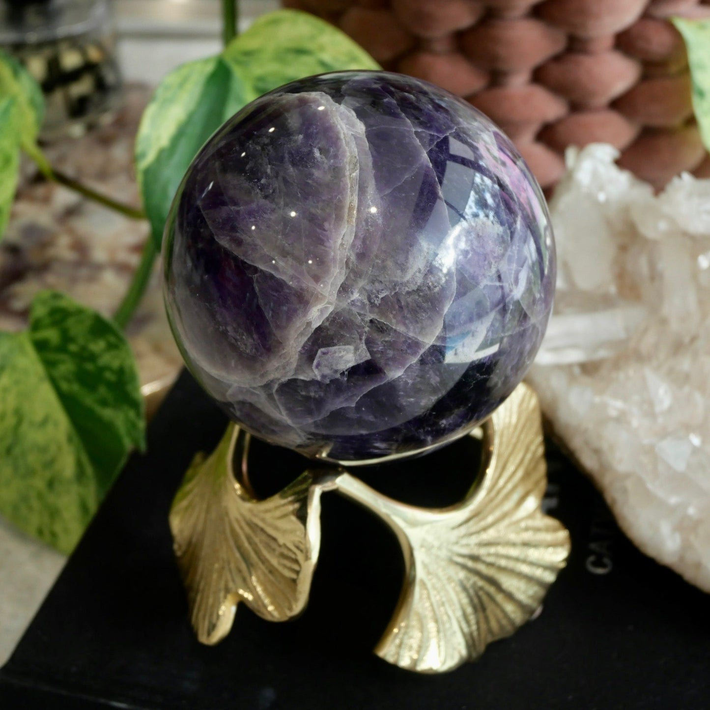 Dream Amethyst Sphere 93mm No 35