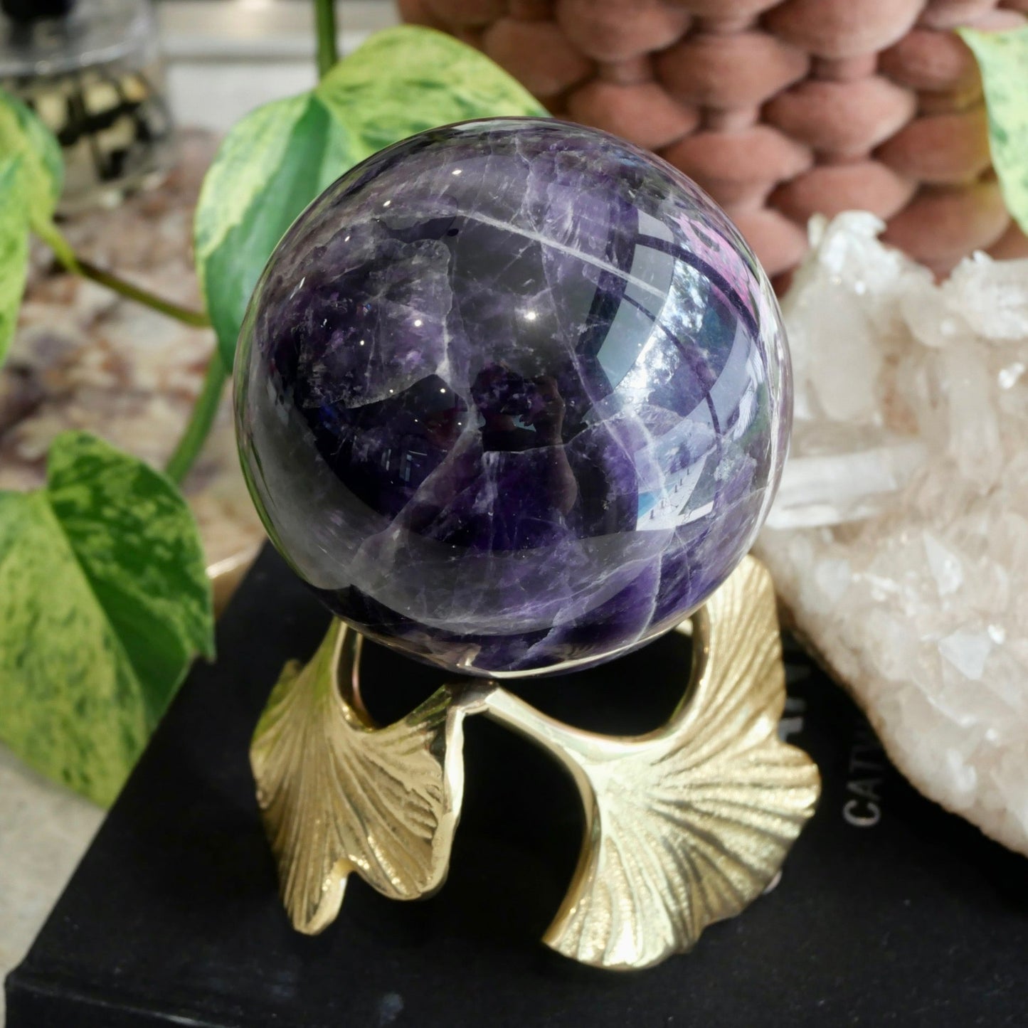 Dream Amethyst Sphere 93mm No 35