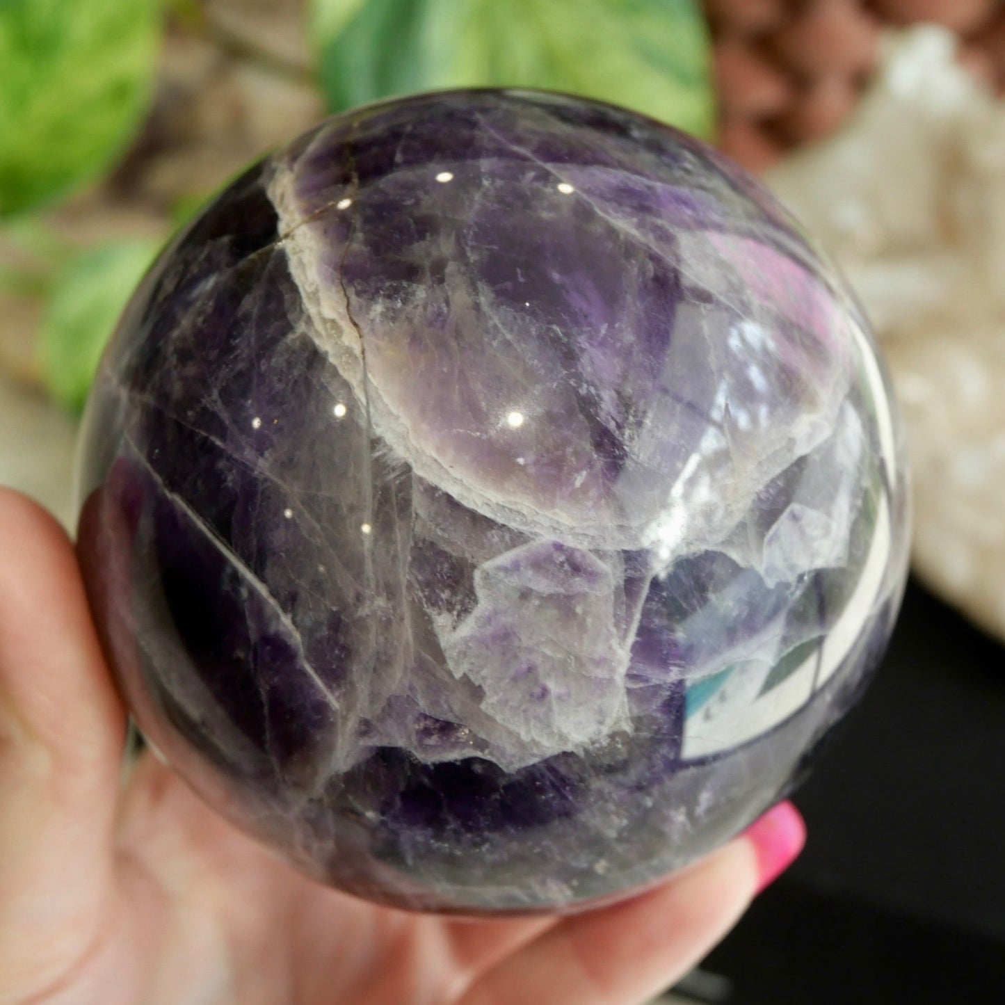 Dream Amethyst Sphere 93mm No 35