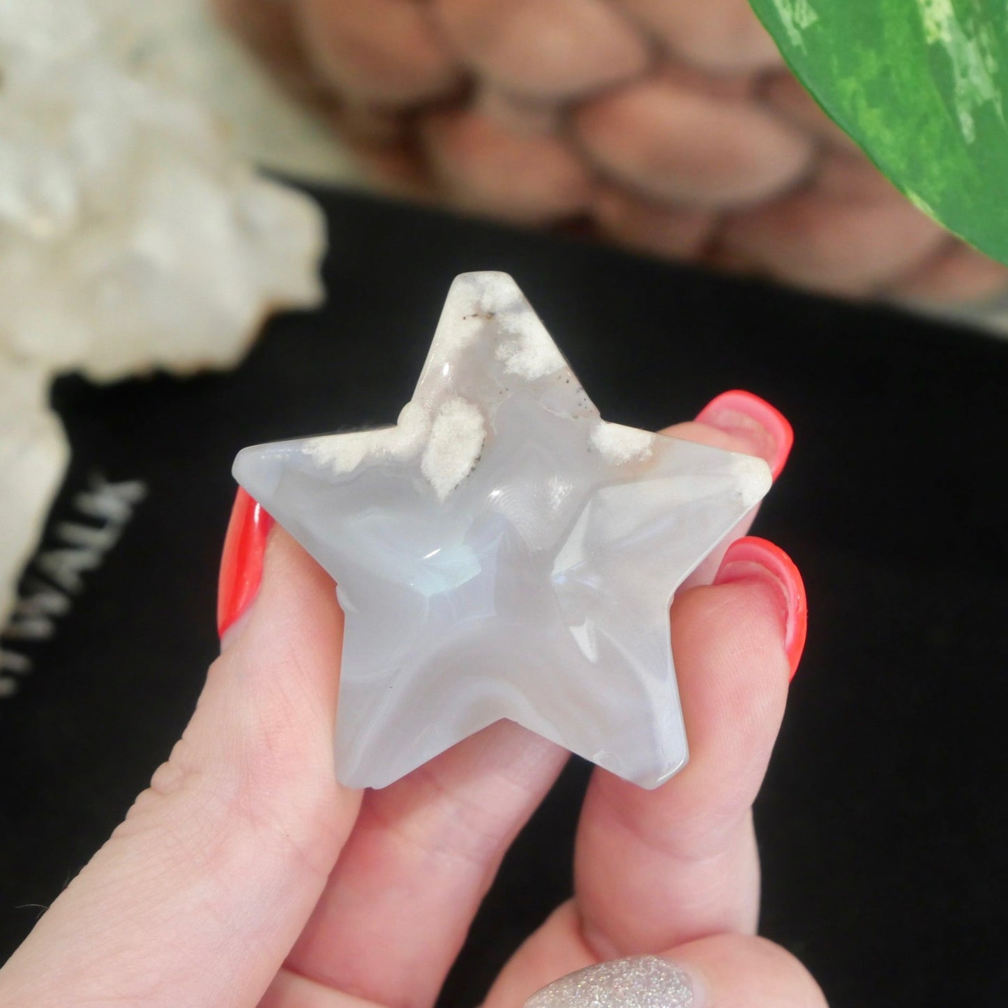 Flower Agate Star No 23