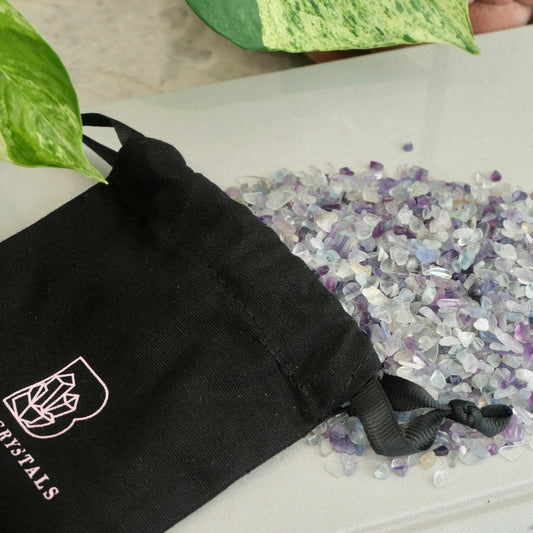 Fluorite Chips 300g Bag