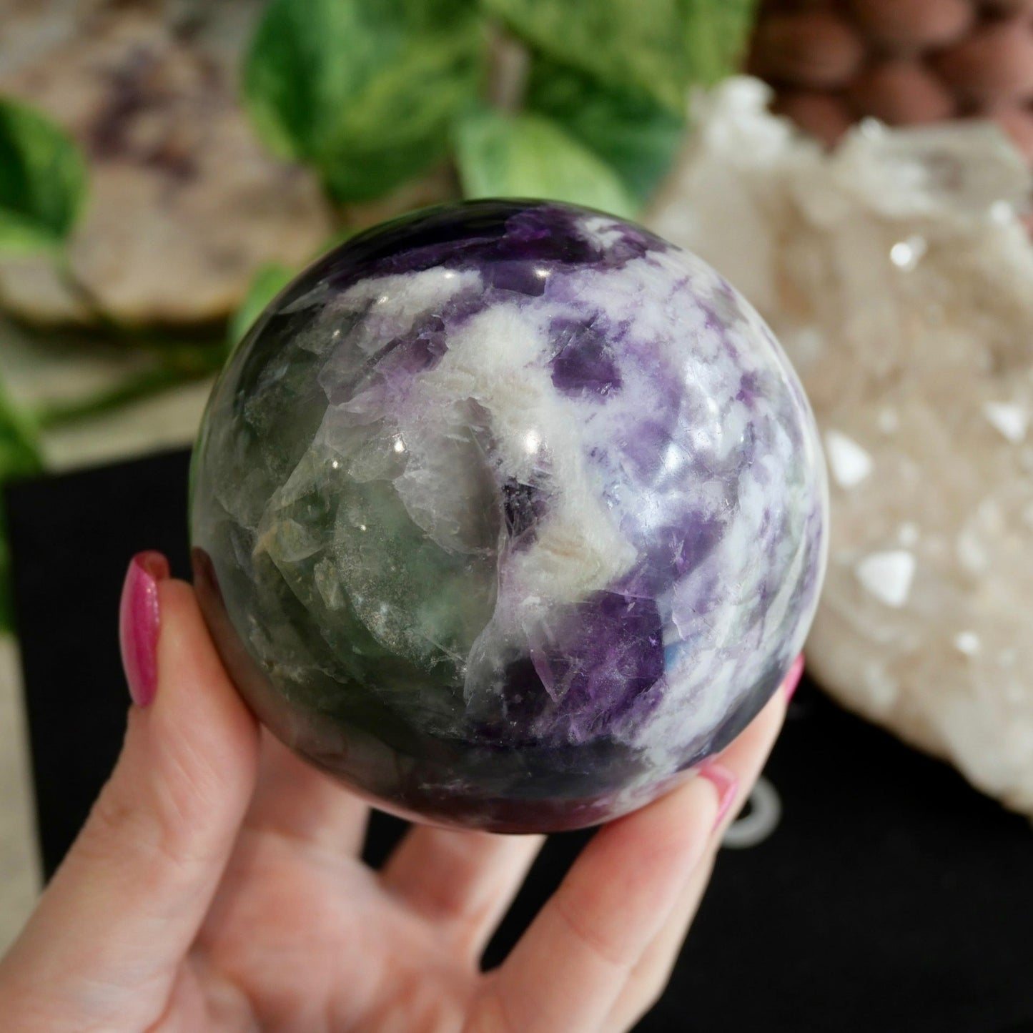 Fluorite Sphere No 114