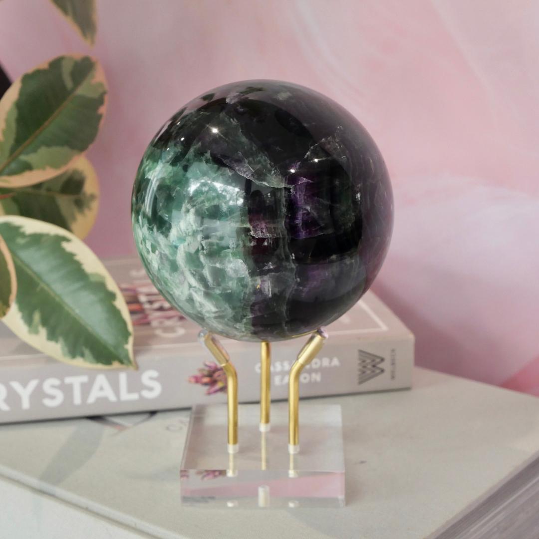 Rainbow Fluorite Sphere No 5