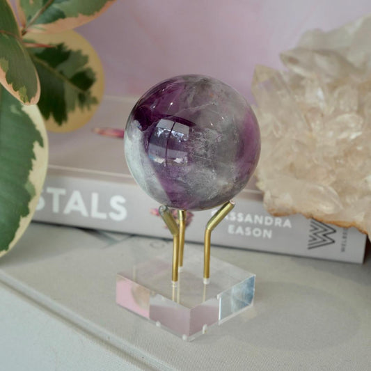 Rainbow Fluorite Sphere No 8