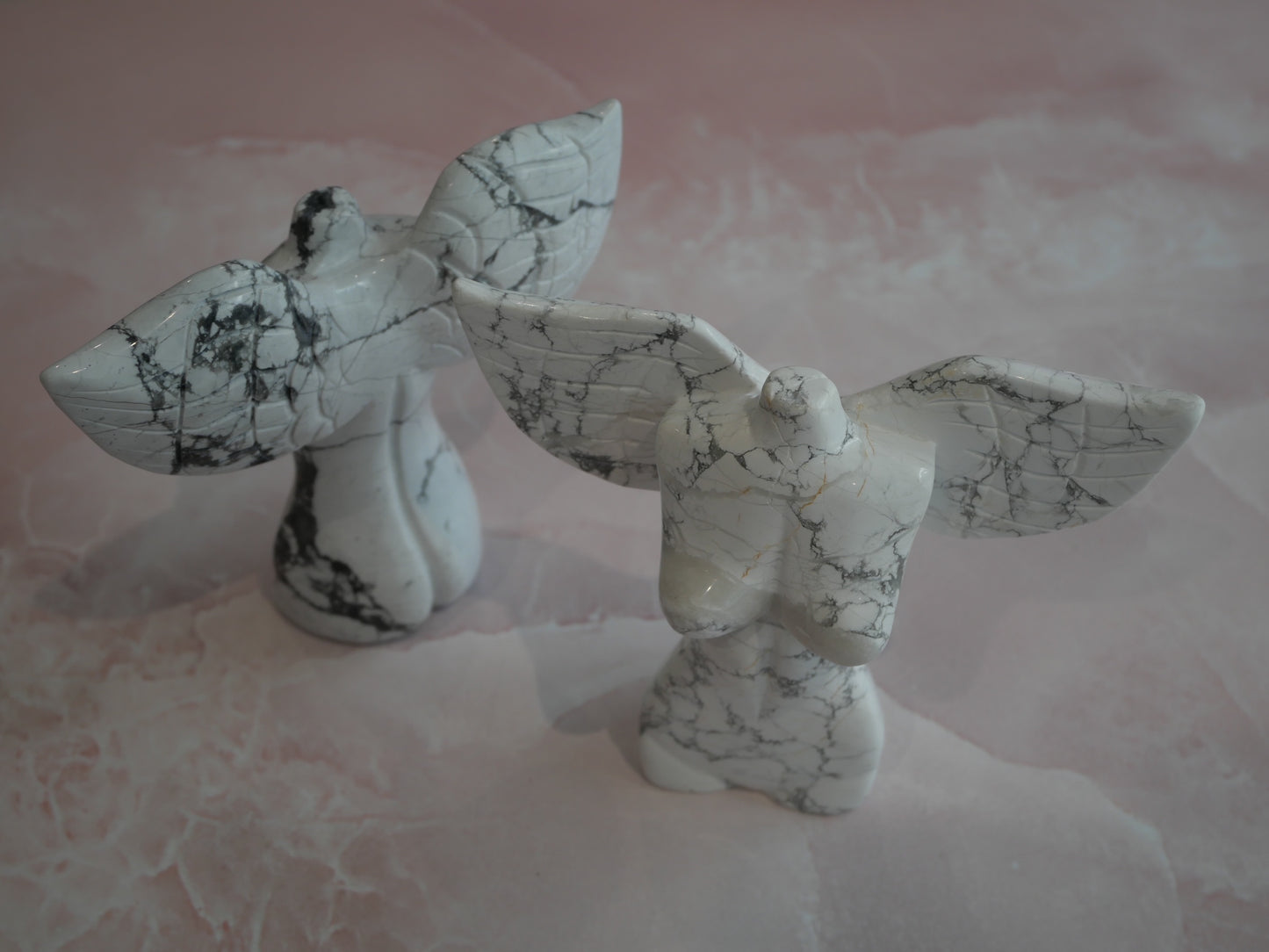 Howlite Goddess Angel