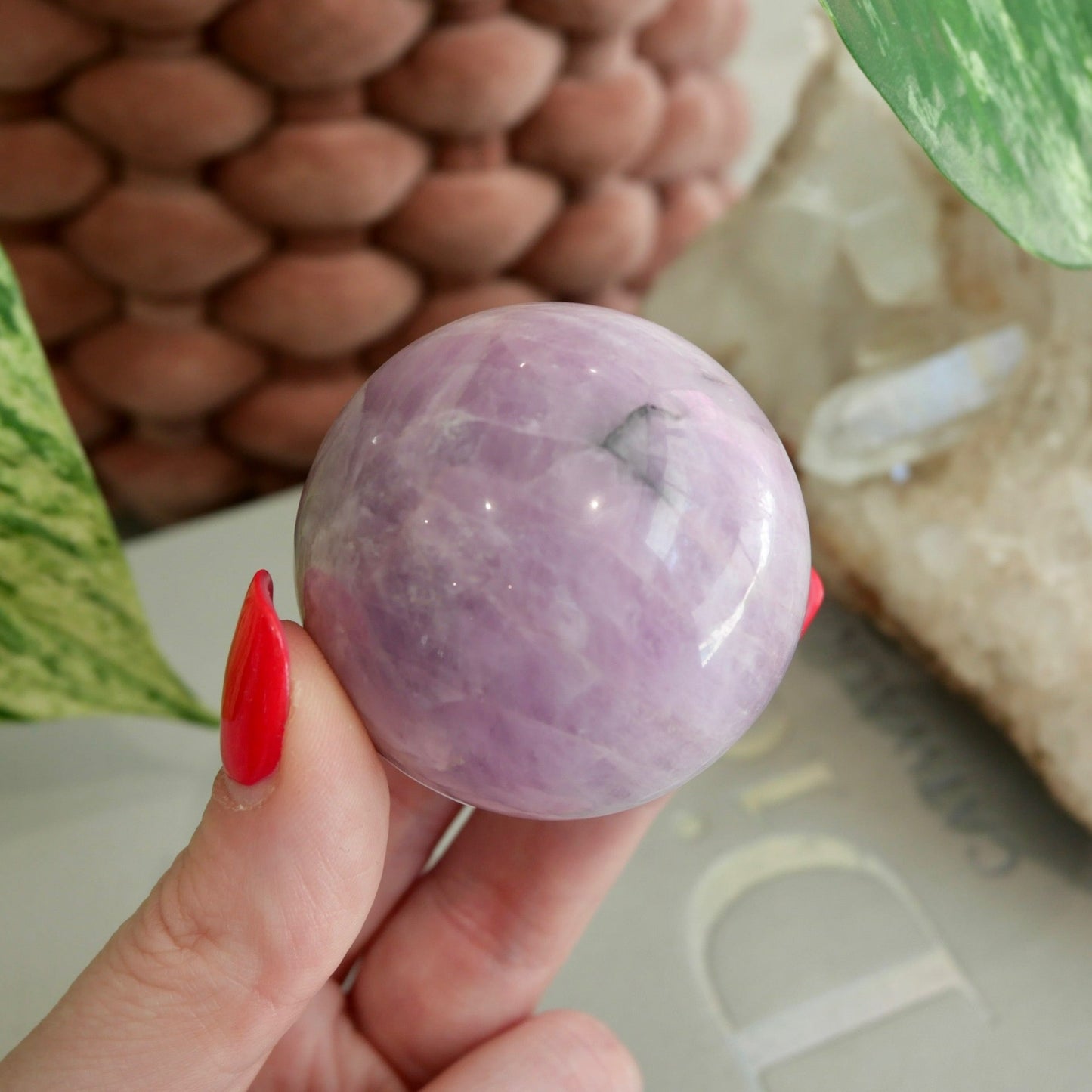 Kunzite Sphere No 457