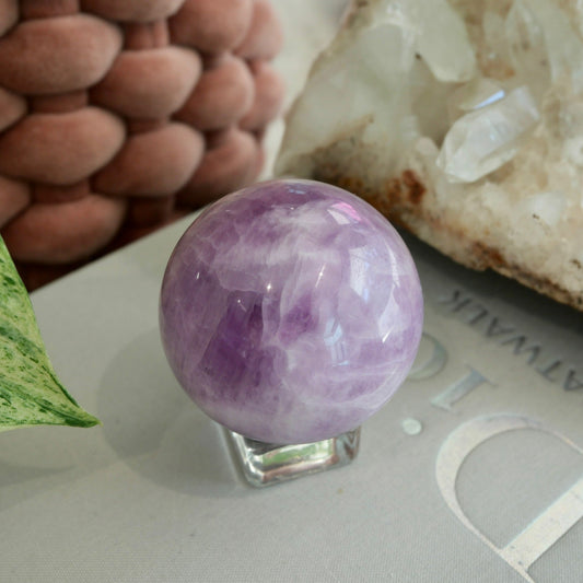 Kunzite Sphere No 458