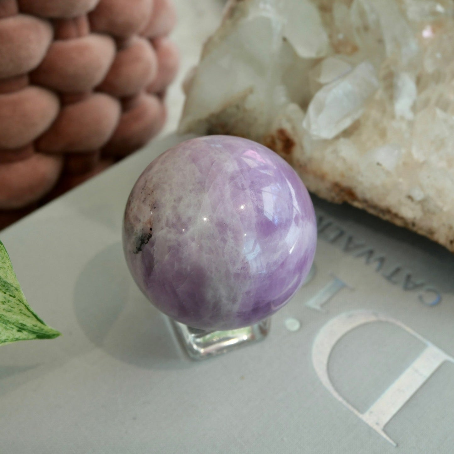 Kunzite Sphere No 458