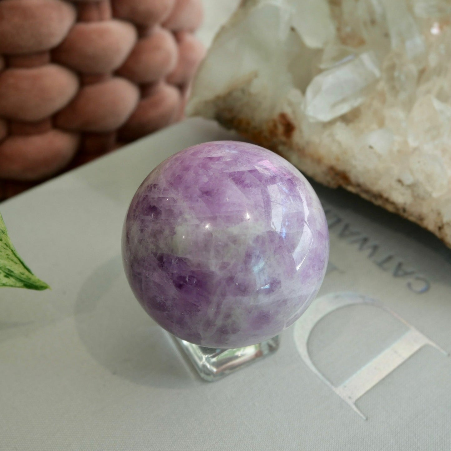 Kunzite Sphere No 459