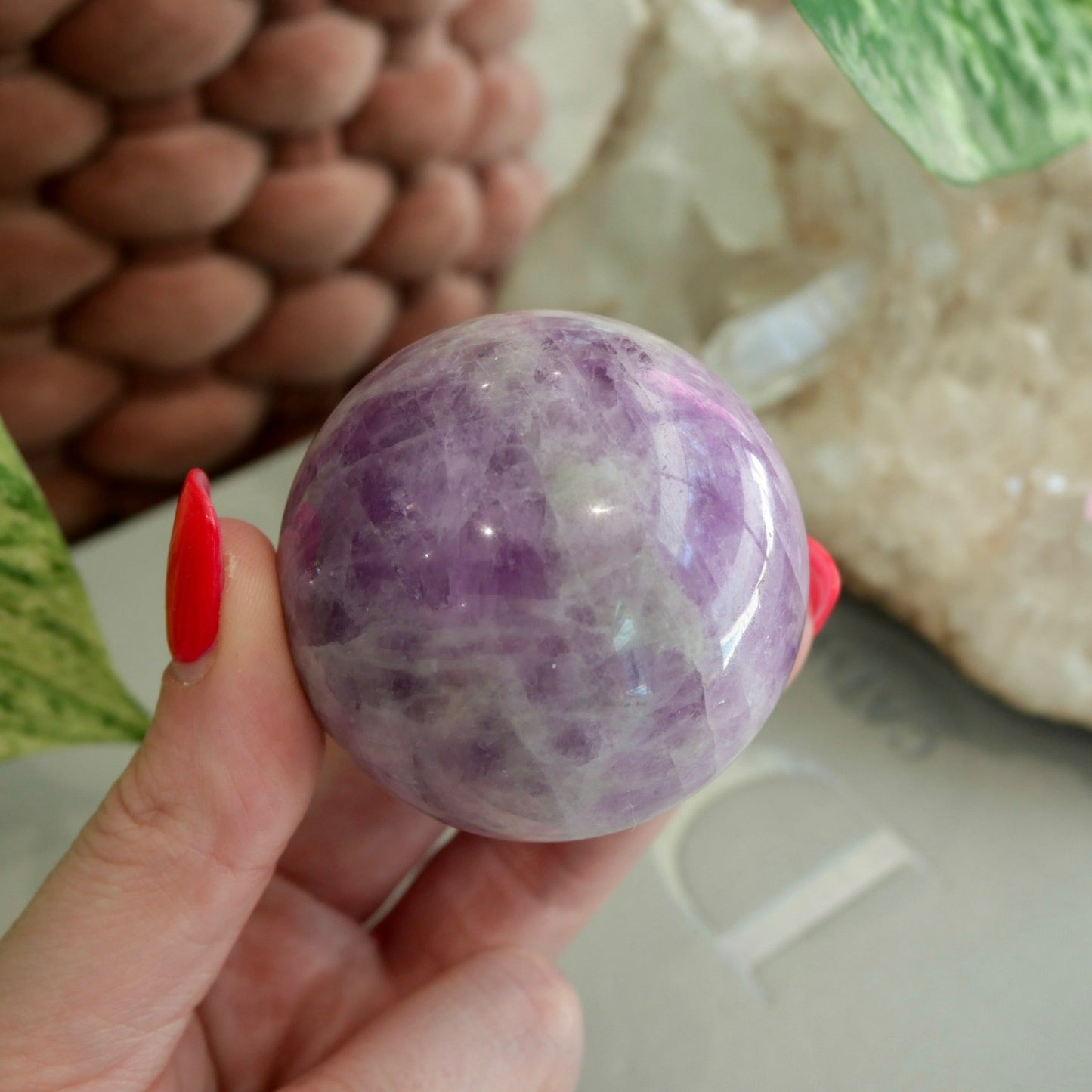 Kunzite Sphere No 459