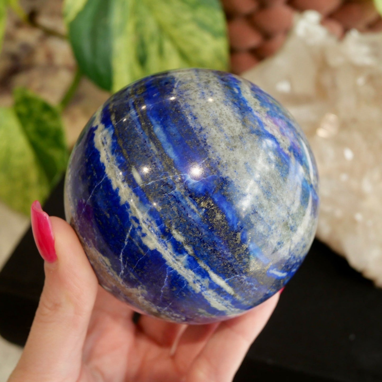 Lapis Lazuli 87mm Sphere No 3