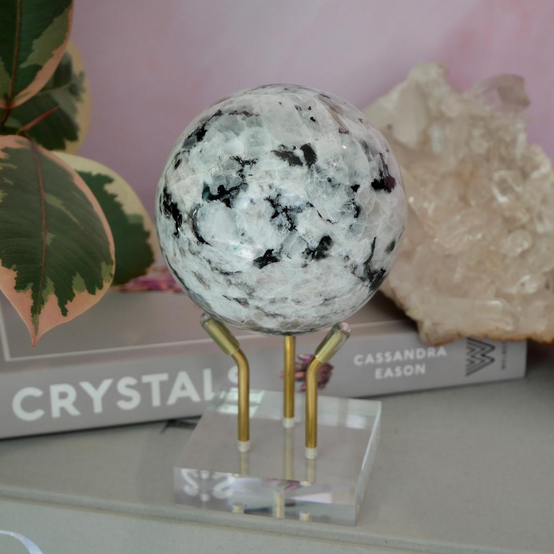 Rainbow Moonstone Sphere No 95