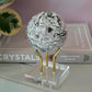 Druzy Moss Agate Sphere No 32