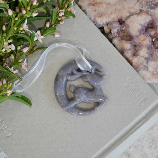 Ocean Jasper Reindeer Hanging Decoration No 2