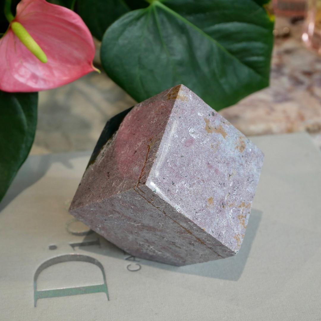 Ocean Jasper 60mm Cube No 103