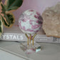 Lepidolite, Pink Tourmaline & Smokey Quartz Sphere No 425