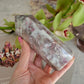 Pegmatite Tower - Lepidolite, Pink Tourmaline & Smokey Quartz No 44